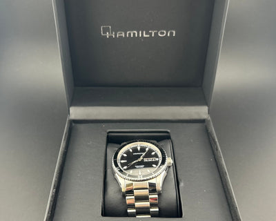 Hamilton Jazzmaster Seaview Day Date Ref. H375650 Men's Watch w/Box