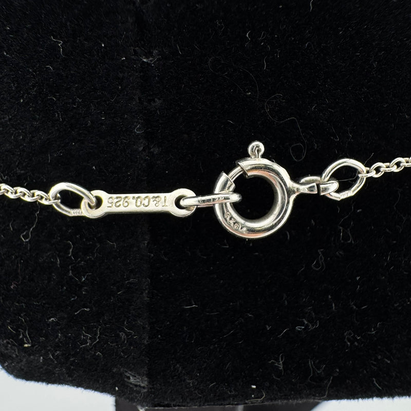 Tiffany & Co Paloma Picasso Loving Heart 925 Sterling Silver Necklace