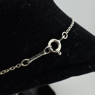 Tiffany & Co Paloma Picasso Tenderness Heart 925 Sterling Silver Necklace