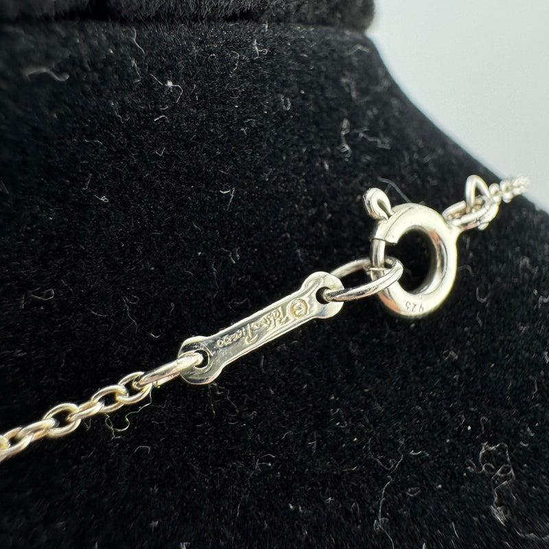 Tiffany & Co Paloma Picasso Tenderness Heart 925 Sterling Silver Necklace