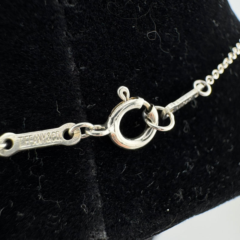 Tiffany & Co Elsa Peretti Open Heart 925 Sterling Silver Pendant Necklace