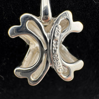 Tiffany & Co Signature X 925 Sterling Silver Pendant Necklace