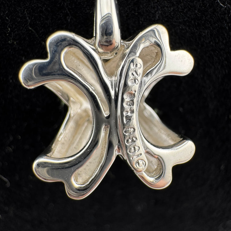 Tiffany & Co Signature X 925 Sterling Silver Pendant Necklace