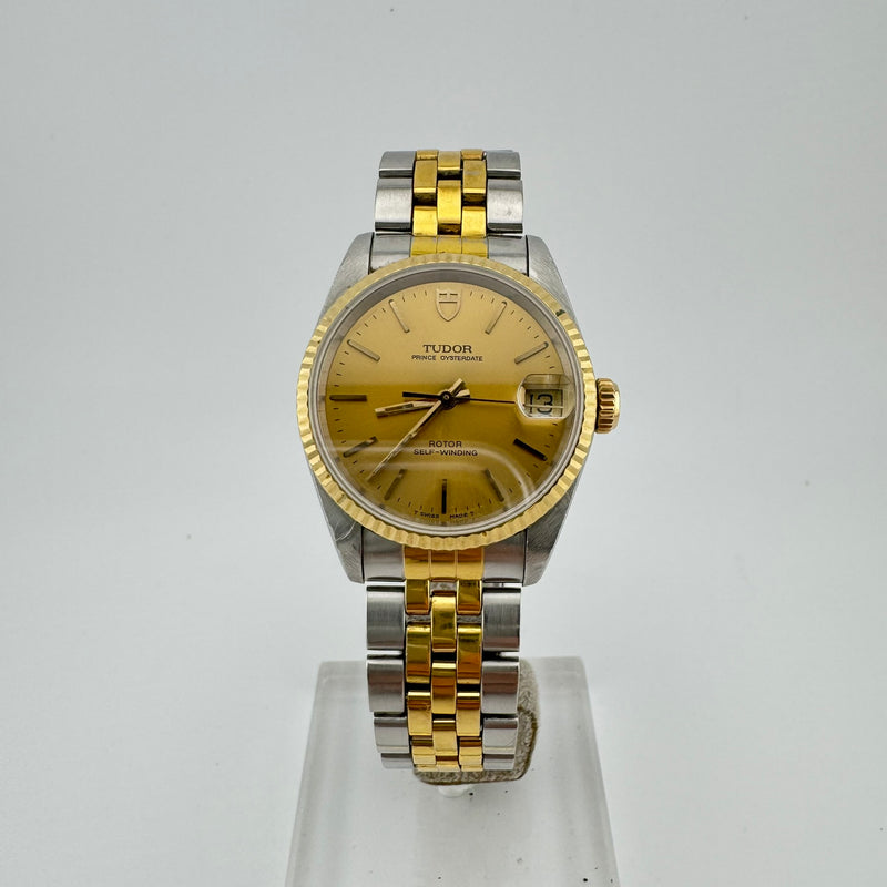 TUDOR Prince Oysterdate REF 72033 Two-Tone Automatic Dress Watch