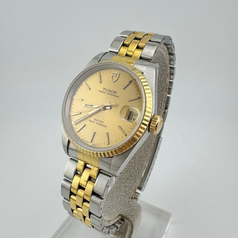 TUDOR Prince Oysterdate REF 72033 Two-Tone Automatic Dress Watch
