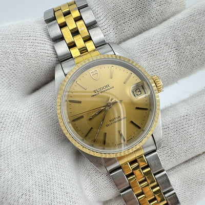TUDOR Prince Oysterdate REF 72033 Two-Tone Automatic Dress Watch