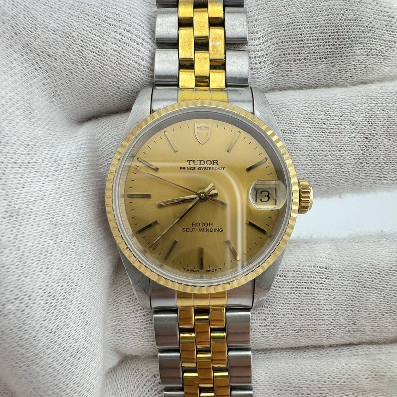 TUDOR Prince Oysterdate REF 72033 Two-Tone Automatic Dress Watch