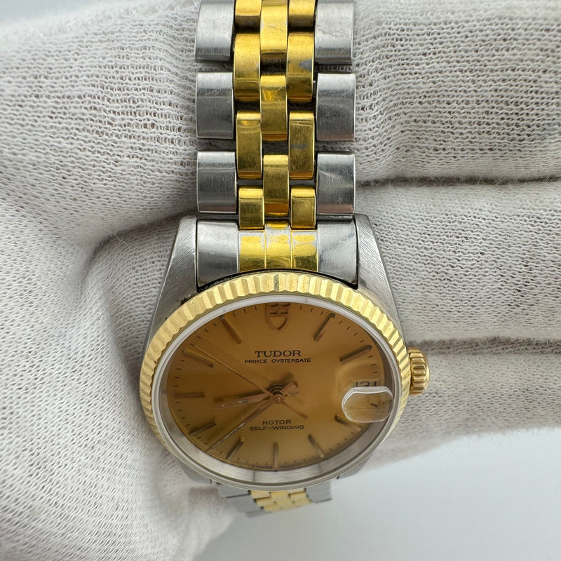 TUDOR Prince Oysterdate REF 72033 Two-Tone Automatic Dress Watch