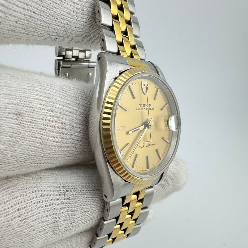 TUDOR Prince Oysterdate REF 72033 Two-Tone Automatic Dress Watch