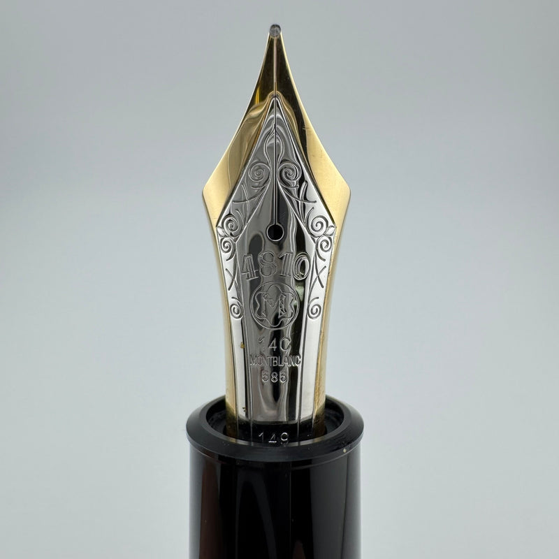 Montblanc Meisterstück No. 149 Fountain Pen 14C Gold M-Flex Nib Serviced