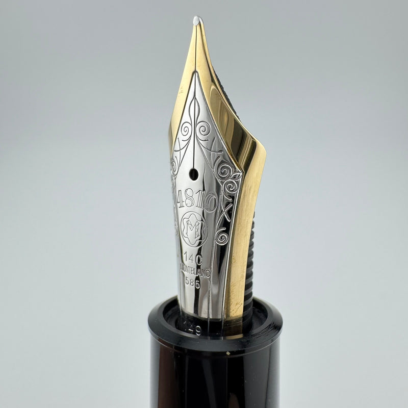 Montblanc Meisterstück No. 149 Fountain Pen 14C Gold M-Flex Nib Serviced