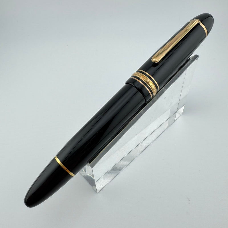 Montblanc Meisterstück No. 149 Fountain Pen 14C Gold M-Flex Nib Serviced