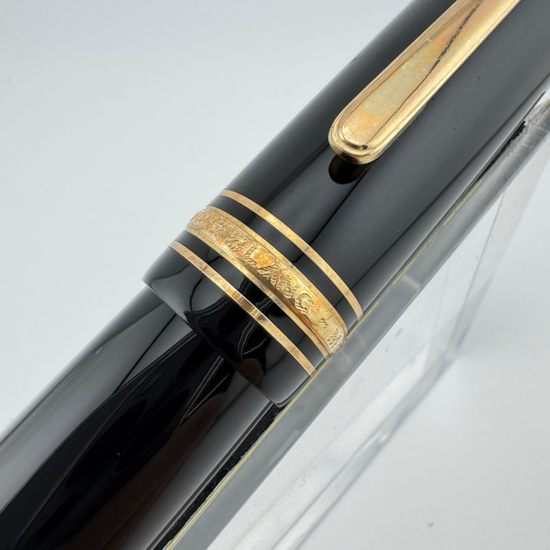 Montblanc Meisterstück No. 149 Fountain Pen 14C Gold M-Flex Nib Serviced