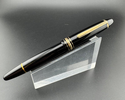 Montblanc Meisterstück No. 146 Fountain Pen 14C Gold Fine Nib Serviced