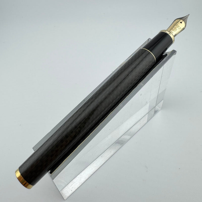 Sailor Profit 75th Anniversary Edition Carbon Fiber Fountain Pen 14K Gold Medium Nib