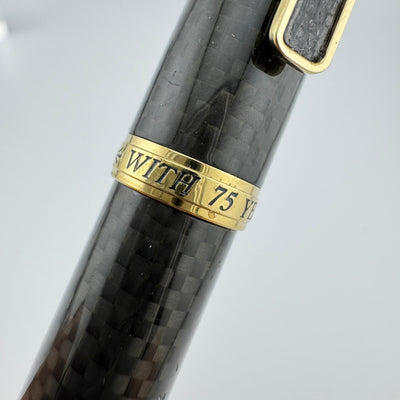 Sailor Profit 75th Anniversary Edition Carbon Fiber Fountain Pen 14K Gold Medium Nib