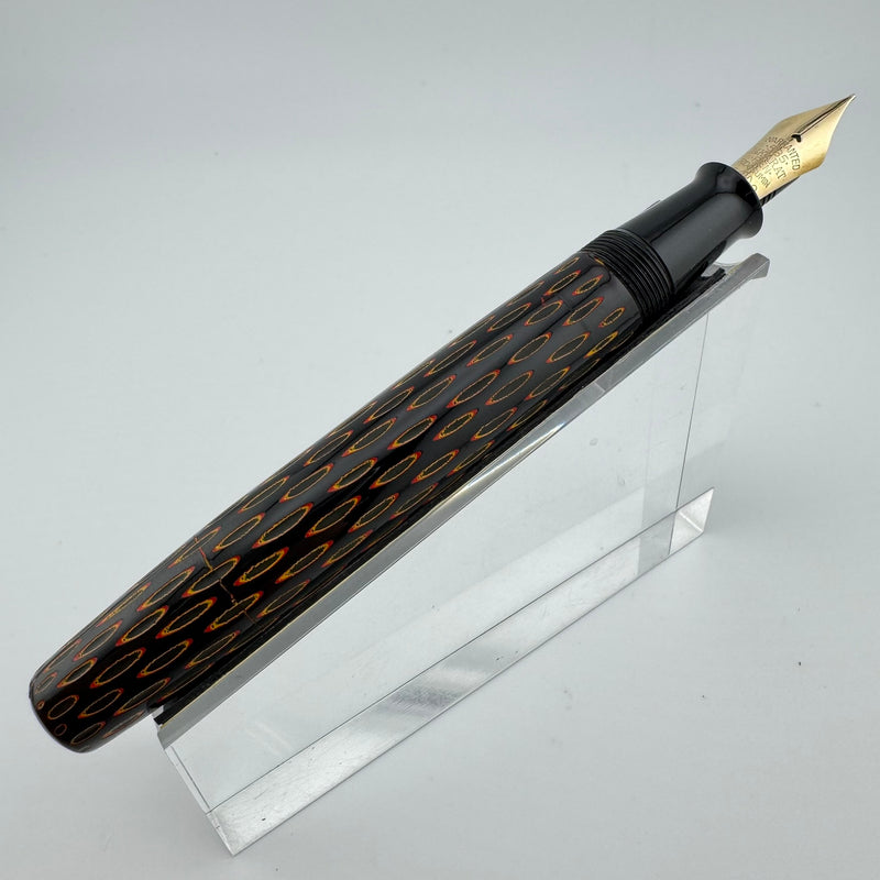 Ban-Ei Kamakura-Bori Fountain Pen 14K Gold G.K. 50 Nib Serviced