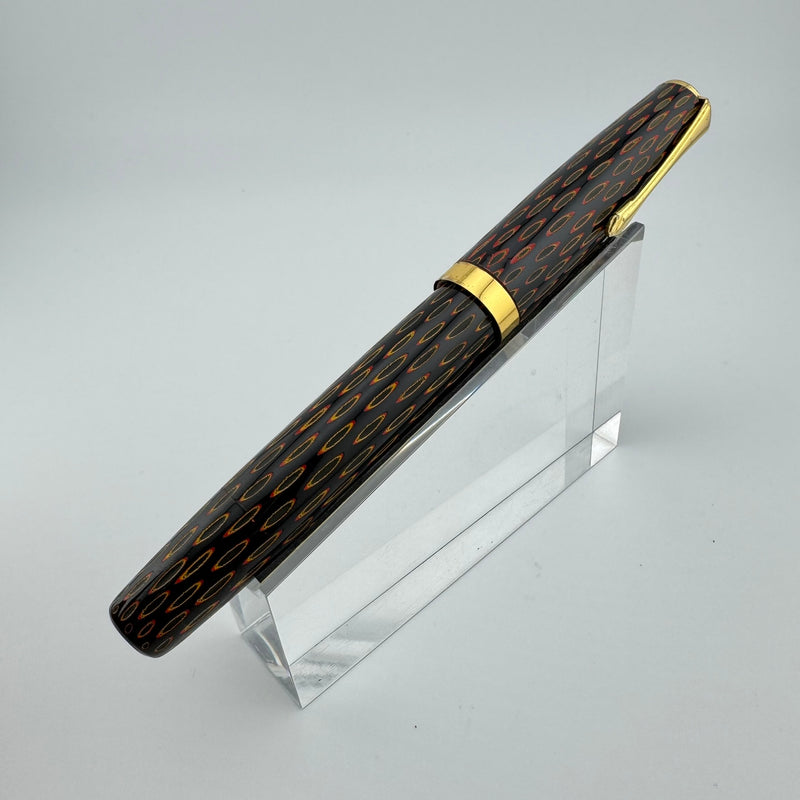 Ban-Ei Kamakura-Bori Fountain Pen 14K Gold G.K. 50 Nib Serviced