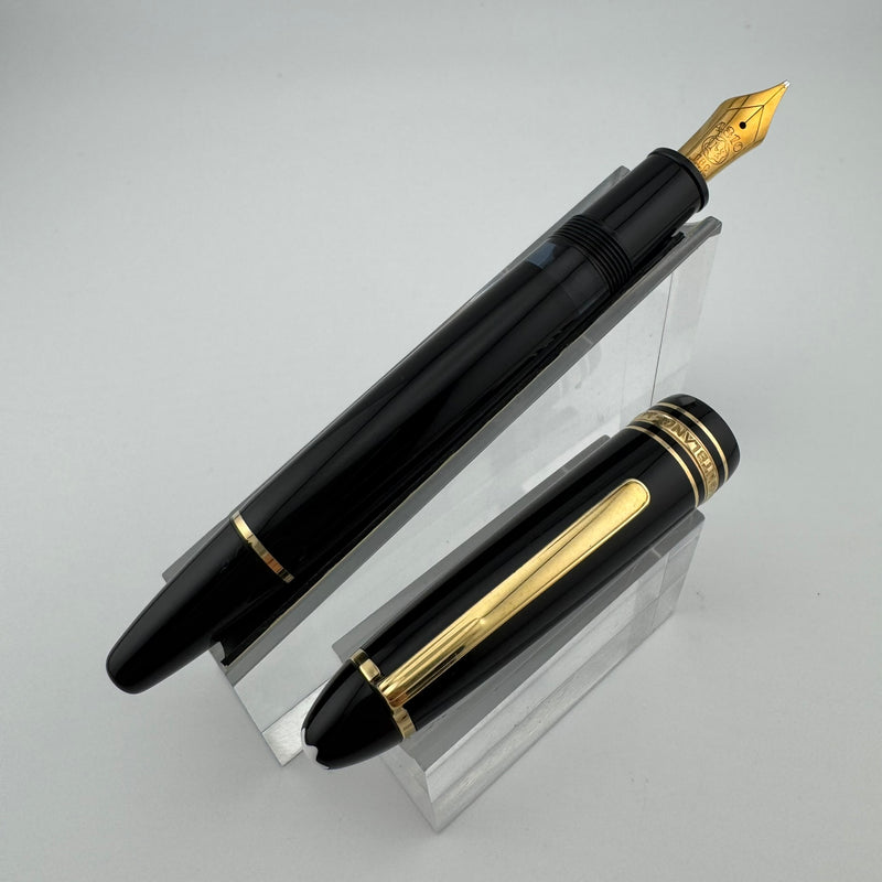 Montblanc Meisterstück No. 146 Fountain Pen 18C Gold B-BBB Flex Nib Serviced