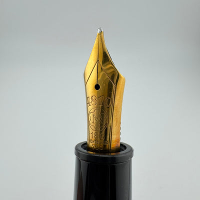 Montblanc Meisterstück No. 146 Fountain Pen 18C Gold B-BBB Flex Nib Serviced