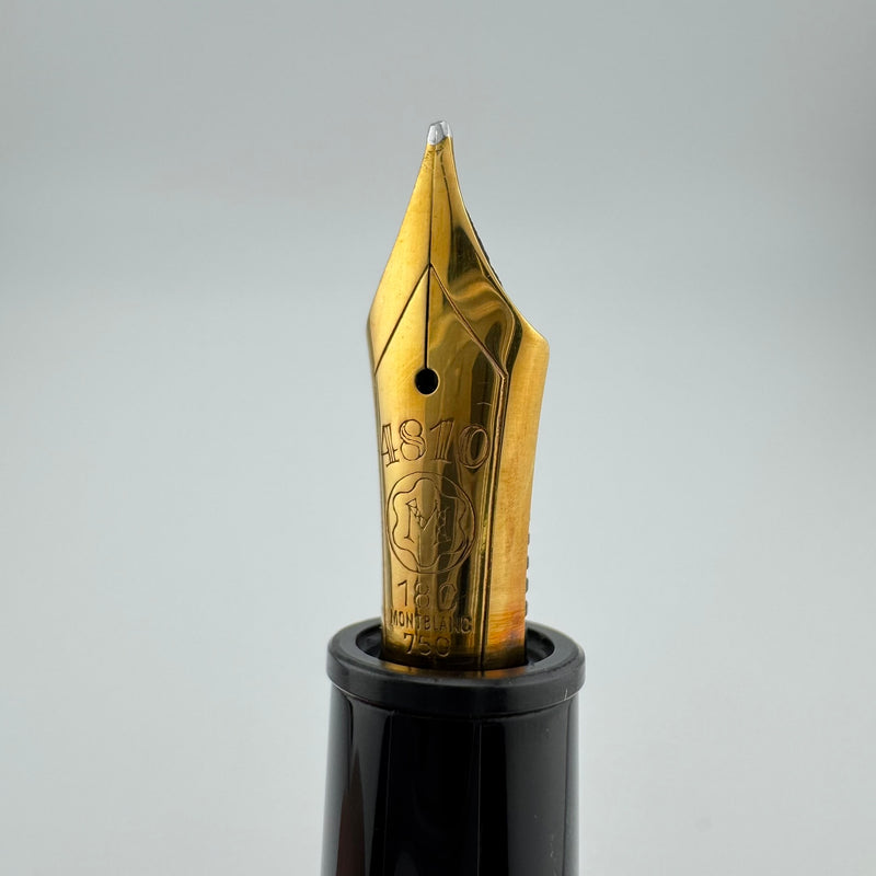 Montblanc Meisterstück No. 146 Fountain Pen 18C Gold B-BBB Flex Nib Serviced