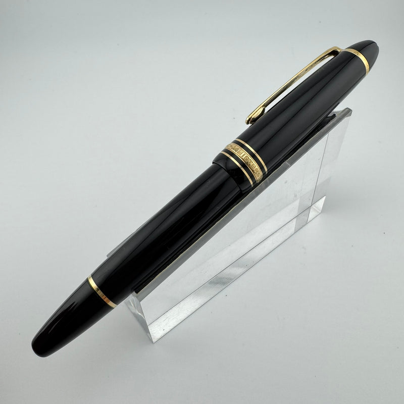 Montblanc Meisterstück No. 146 Fountain Pen 18C Gold B-BBB Flex Nib Serviced