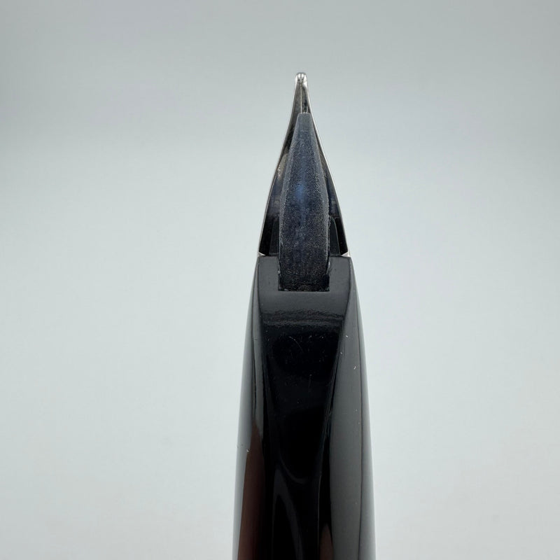 Pilot Elite Checkered Steel Pocket Fountain Pen 18K Gold Medium Nib