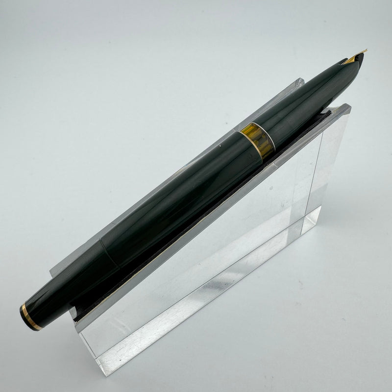 Montblanc Meisterstück No. 72 Green Fountain Pen 18C Gold EF Nib Serviced