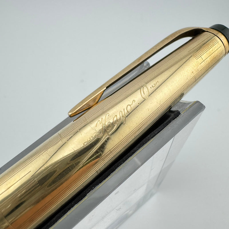 Montblanc Meisterstück No. 72 Green Fountain Pen 18C Gold EF Nib Serviced