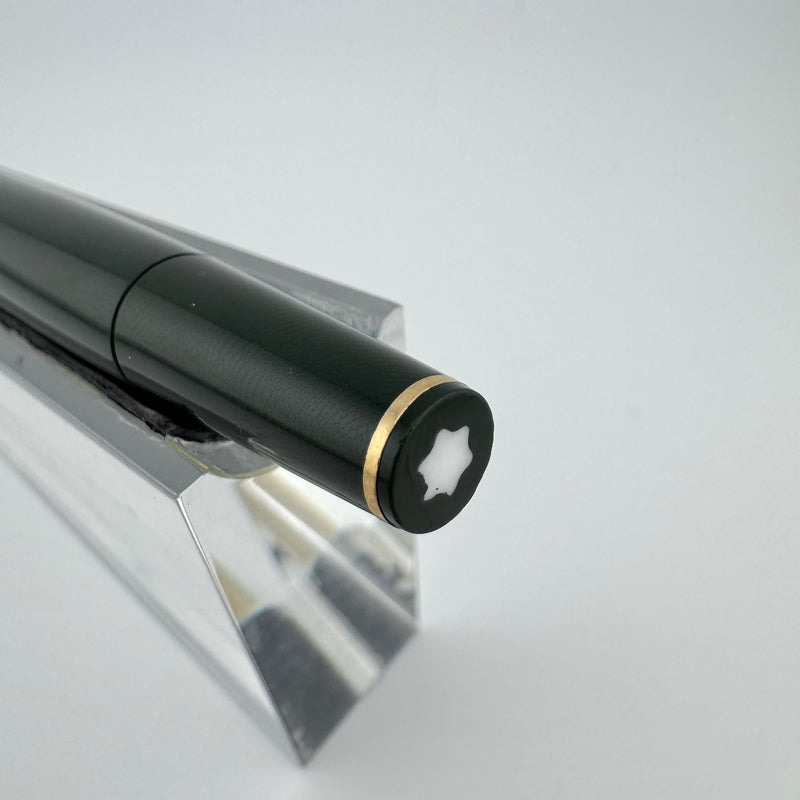 Montblanc Meisterstück No. 72 Green Fountain Pen 18C Gold EF Nib Serviced