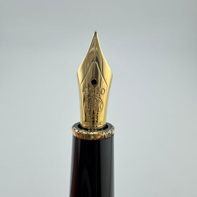 Montblanc Meisterstück No. 144 Burgundy Classique Fountain Pen 14K Gold Fine Nib