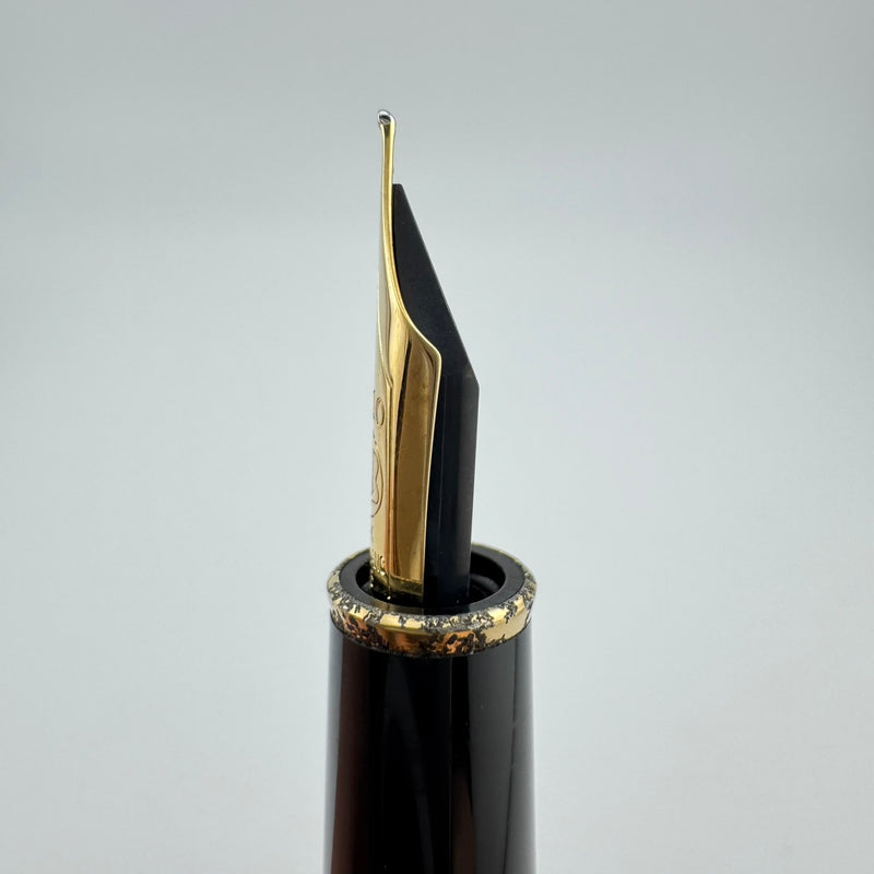 Montblanc Meisterstück No. 144 Burgundy Classique Fountain Pen 14K Gold Fine Nib