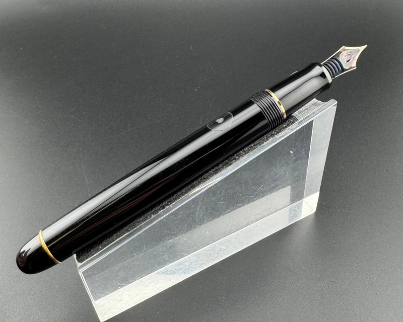 Pilot Custom 74 Black Resin Fountain Pen 14K Gold Extra-Fine Nib Jul 1996