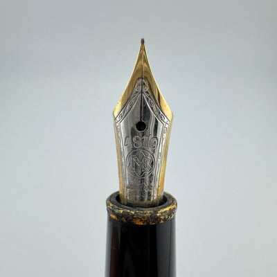 Montblanc Meisterstück No. 144 Classique Fountain Pen 14K Gold Two-Tone EF Nib