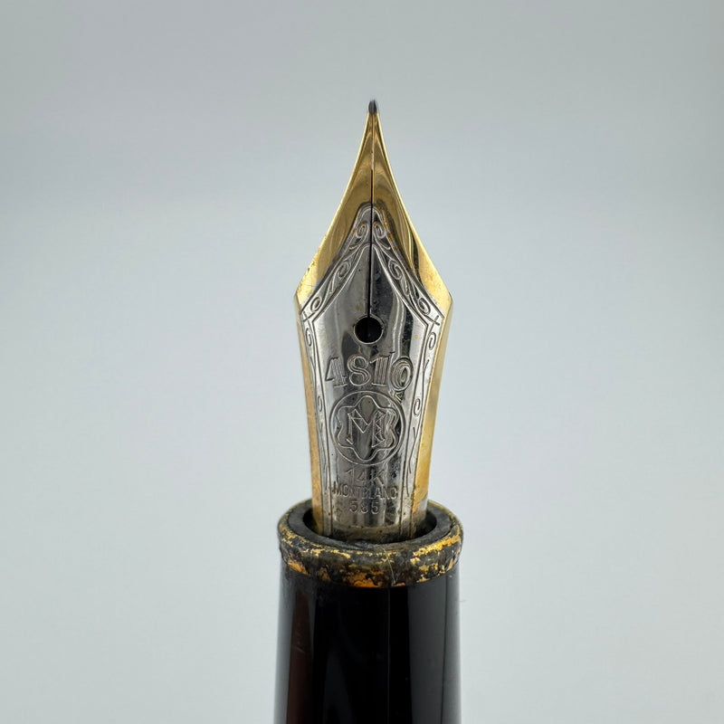 Montblanc Meisterstück No. 144 Classique Fountain Pen 14K Gold Two-Tone EF Nib