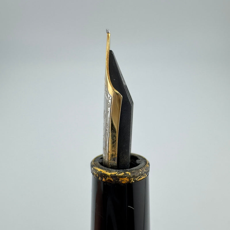 Montblanc Meisterstück No. 144 Classique Fountain Pen 14K Gold Two-Tone EF Nib