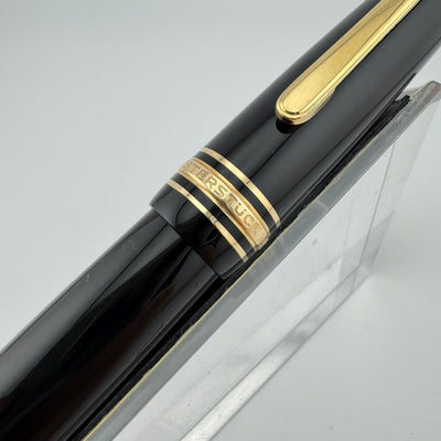 Montblanc Meisterstück No. 146 Fountain Pen 14K Gold Fine Nib Serviced