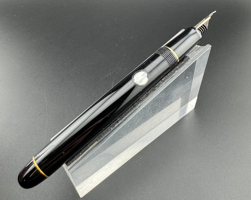 Pilot Custom 74 Black Resin Fountain Pen14K Gold Fine Nib Aug 1995