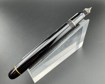 Pilot Custom 74 Black Resin Fountain Pen14K Gold Fine Nib Aug 1995