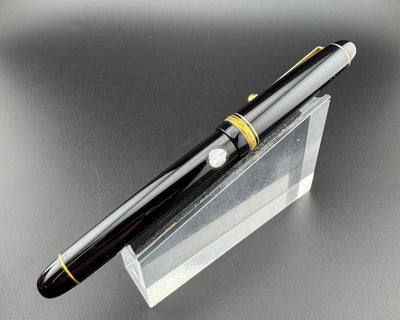 Pilot Custom 74 Black Resin Fountain Pen14K Gold Fine Nib Aug 1995