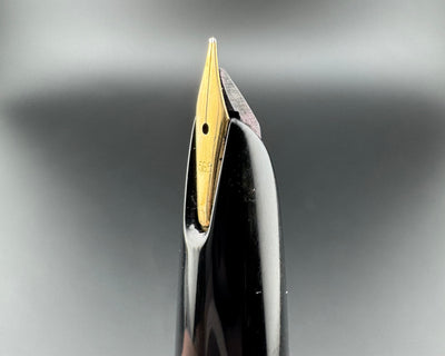 Montblanc No. 32 Black Resin Fountain Pen 14K Gold Extra-Fine Nib