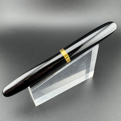 Ban-Ei Urushi Ebonite Eyedropper Fountain Pen 14K Gold Extra-Fine G.K. Nib