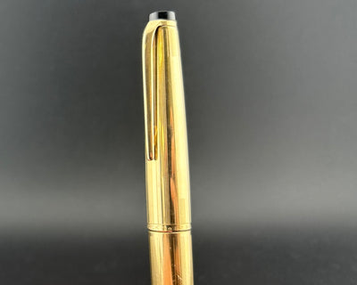 Montblanc Meisterstück No. 82 Rolled Gold Fountain Pen 18K Gold EF Nib