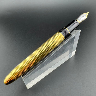 Pilot Custom 748 FKK-8000G-S Gold Stripe Fountain Pen 18K Gold Med Nib Jul 1993