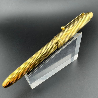 Pilot Custom 748 FKK-8000G-S Gold Stripe Fountain Pen 18K Gold Med Nib Jul 1993