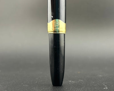 Platinum Black Pocket Pen 18K Gold, F Nib