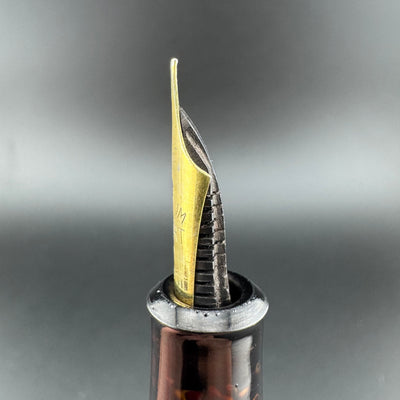 Yotsubishi Spert Kinpen Seisakusho Urushi Eyedropper Steel Fine Nib Serviced