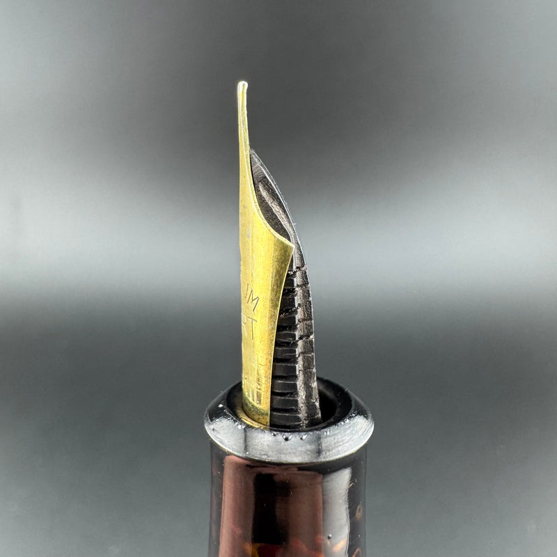 Yotsubishi Spert Kinpen Seisakusho Urushi Eyedropper Steel Fine Nib Serviced