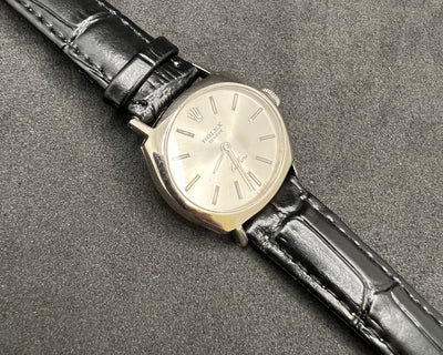 Rolex Cellini Ref. 3802 18K White Gold Case Women's Watch