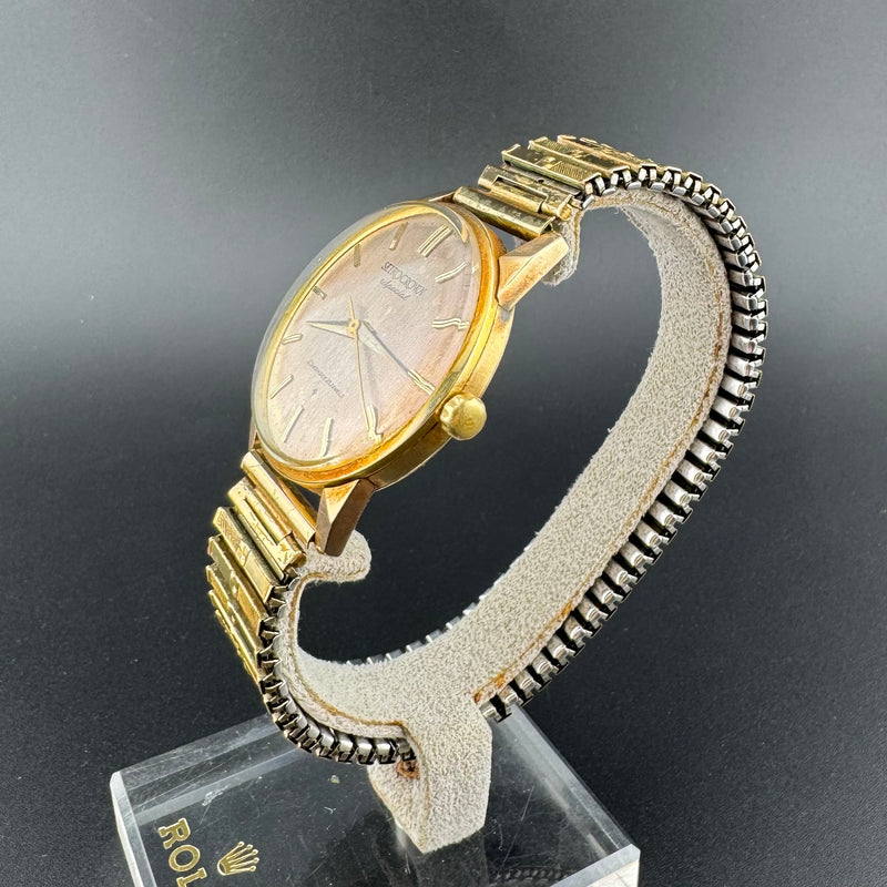 Seiko Crown Special Ref. J14100E Gold Plated Mechanical Dress Watch